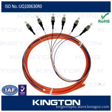 ST MM fan out optical fiber pigtail